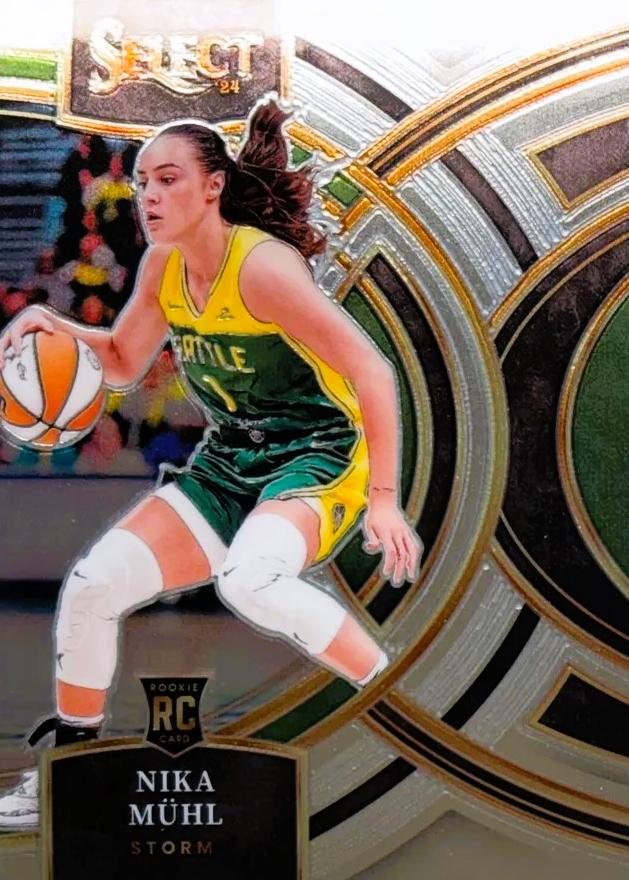 Nika Muhl #162 Basketball Cards 2024 Panini Select WNBA
