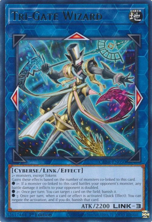 Tri-Gate Wizard CRBR-EN050 YuGiOh Crossover Breakers