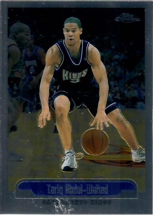Tariq Abdul-Wahad #21 Basketball Cards 1999 Topps Chrome