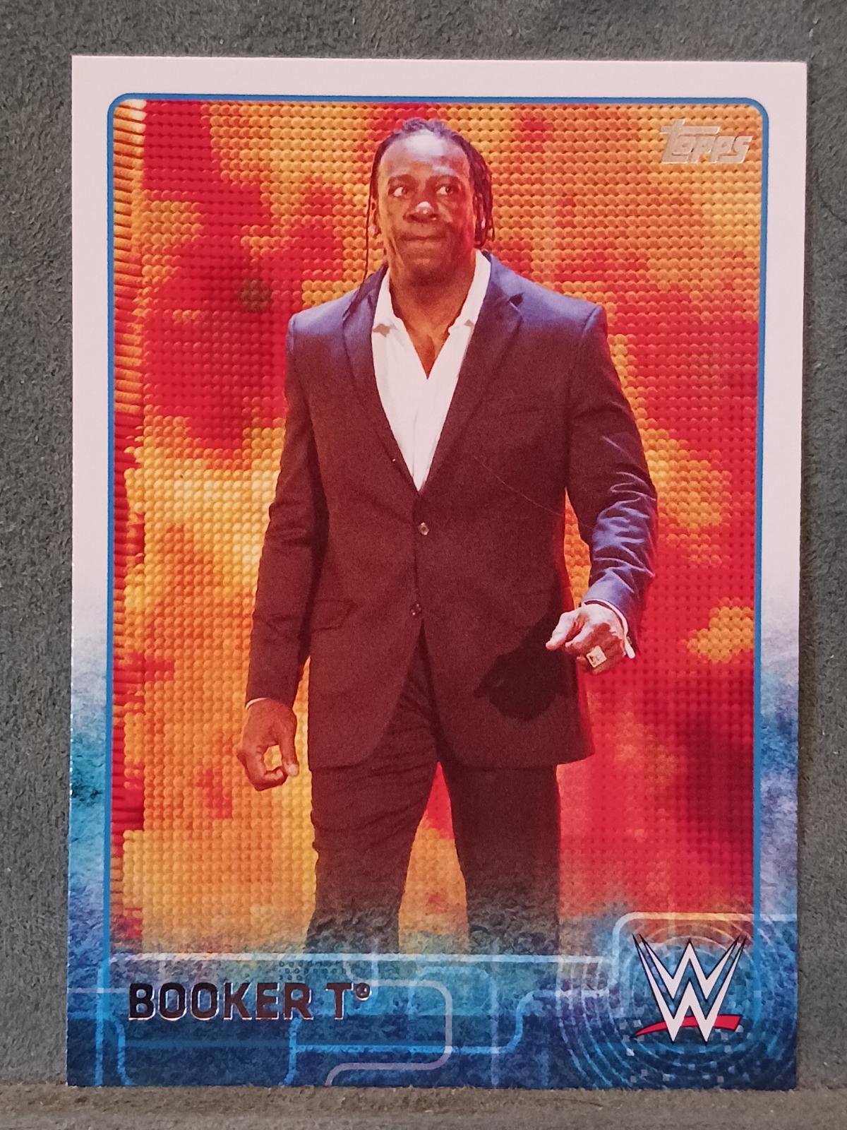 Booker T #10 Wrestling Cards 2015 Topps WWE
