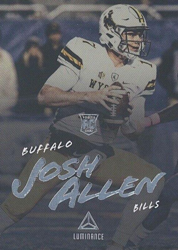 Josh Allen #149 Football Cards 2018 Panini Luminance