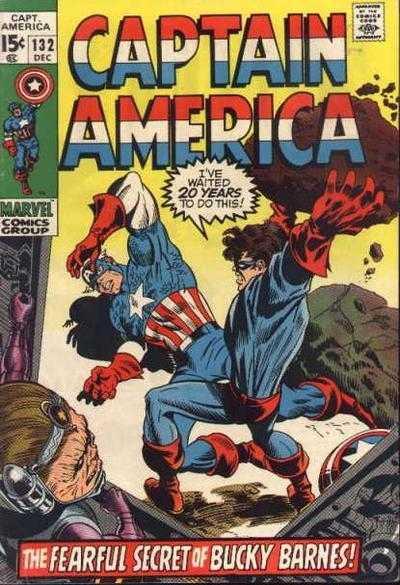 Captain America #132 (1970) Comic Books Captain America