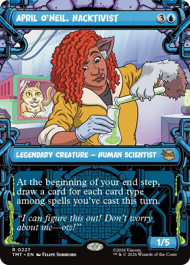 April O'Neil, Hacktivist [Showcase] #227 Prices | Magic Teenage
