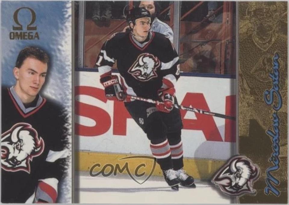 Miroslav Satan #26 1997 Pacific Omega Hockey