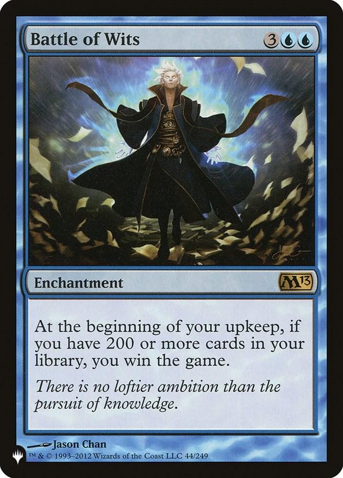 Battle of Wits #44 Magic The List Reprints