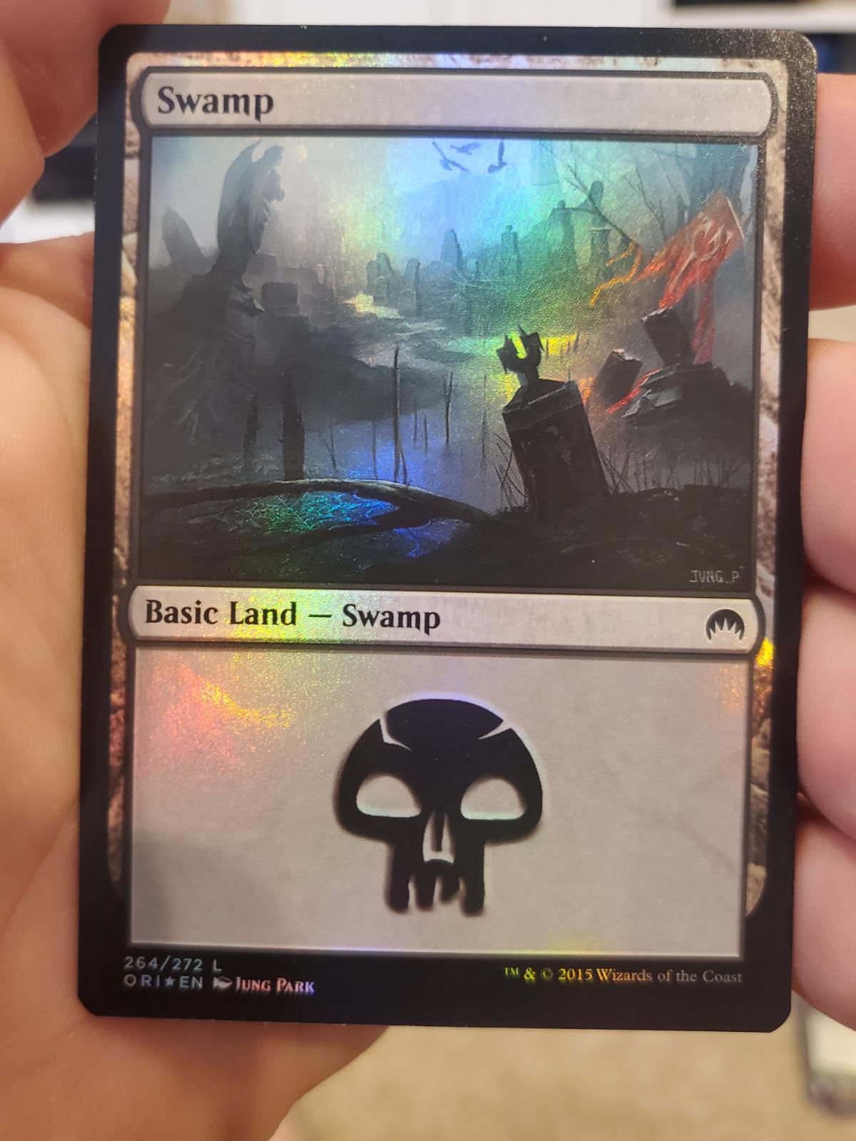 Tap to enlarge Swamp – Foil, Magic Magic Origins