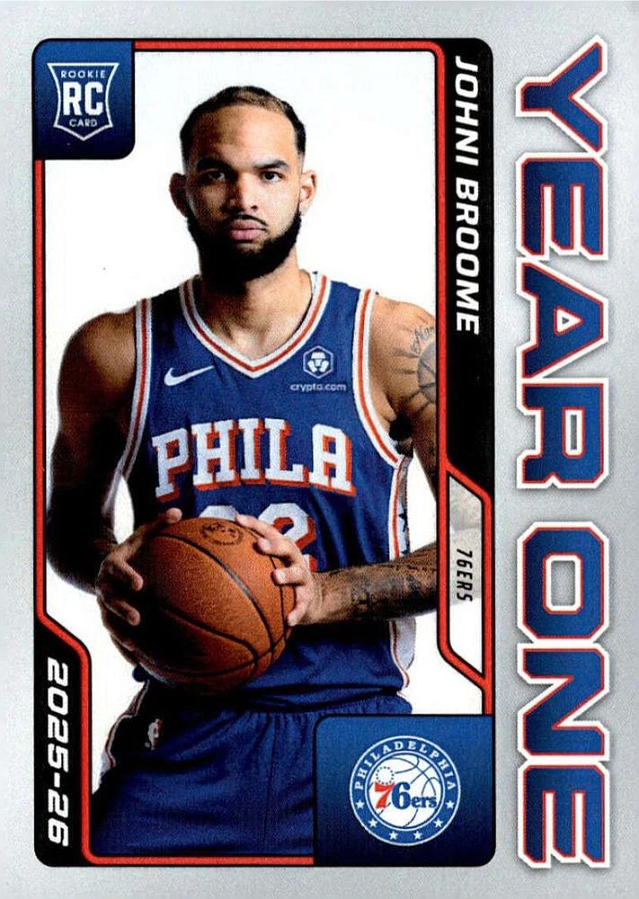 Johni Broome #YO-29 2025 Panini Instant NBA Year One