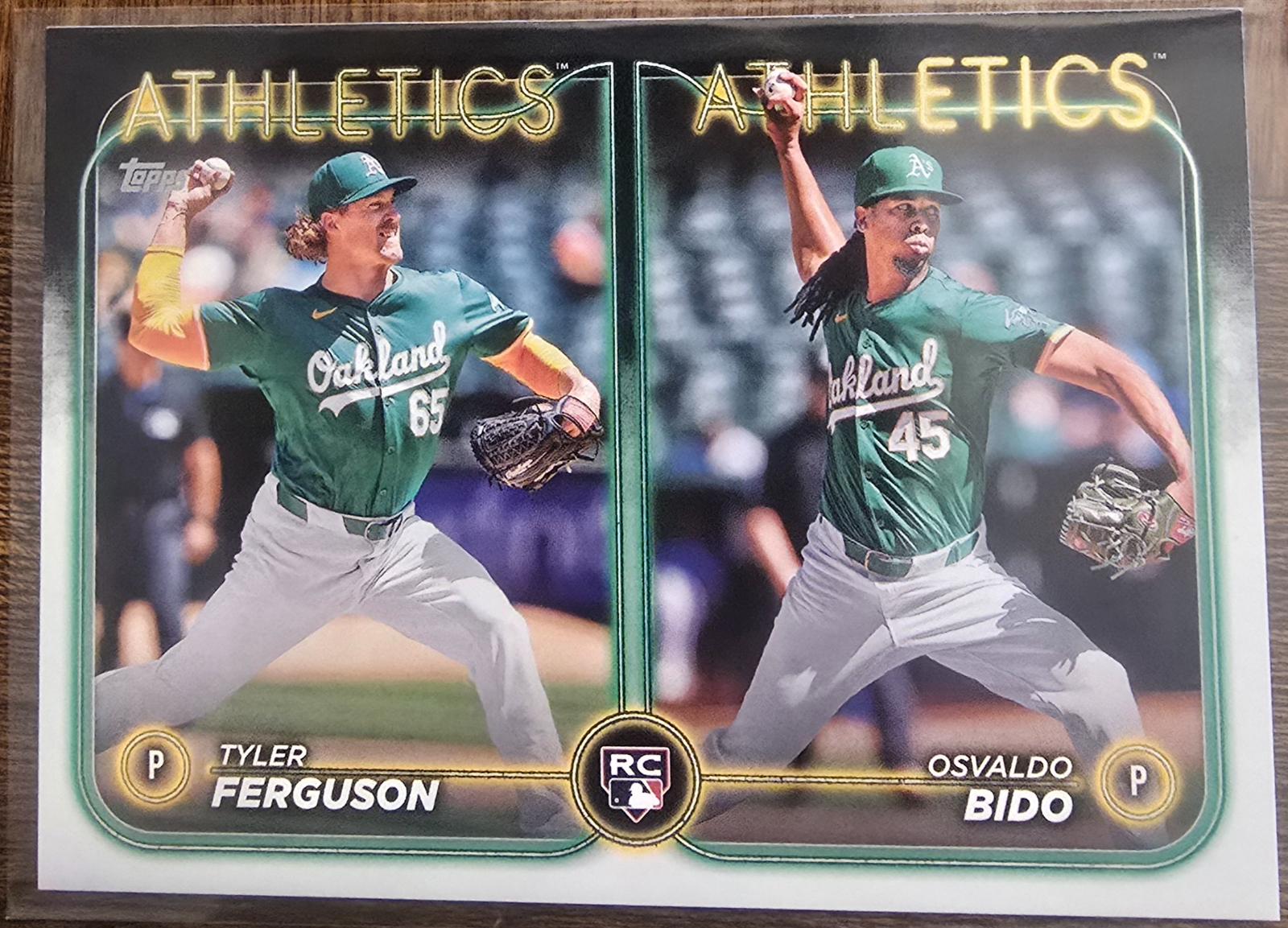 Osvaldo Bido & Tyler Ferguson #US69 Baseball Cards 2024 Topps Update