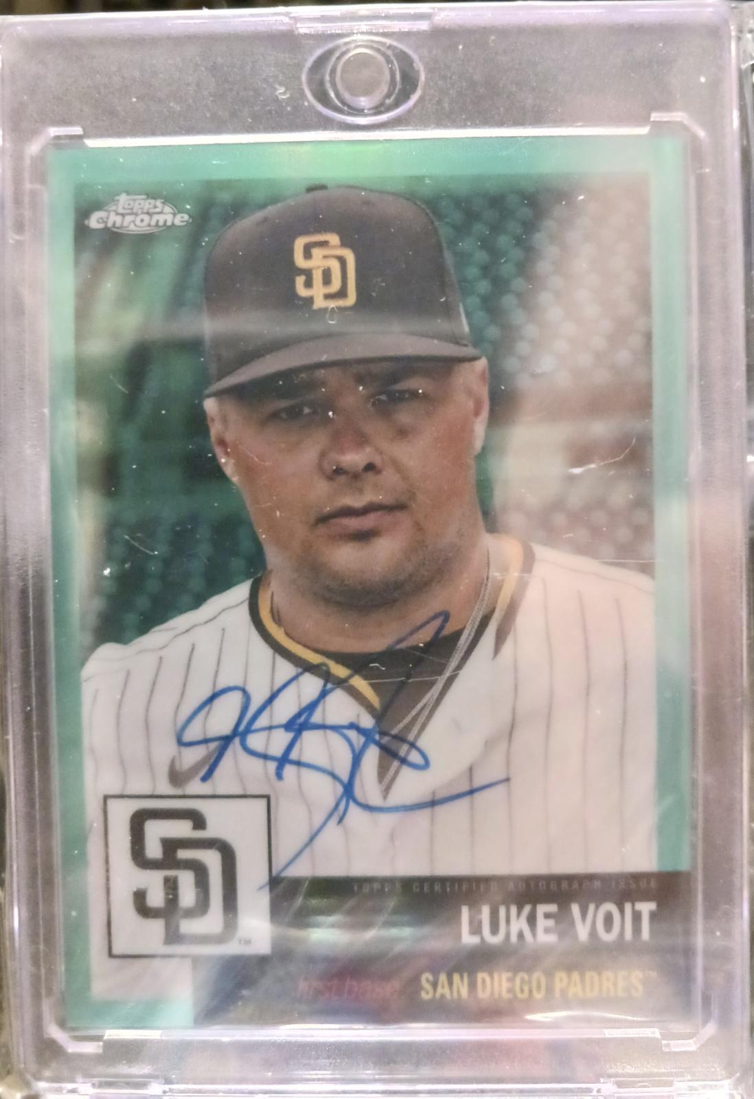 Luke Voit [Aqua Refractor] #CPA-LV