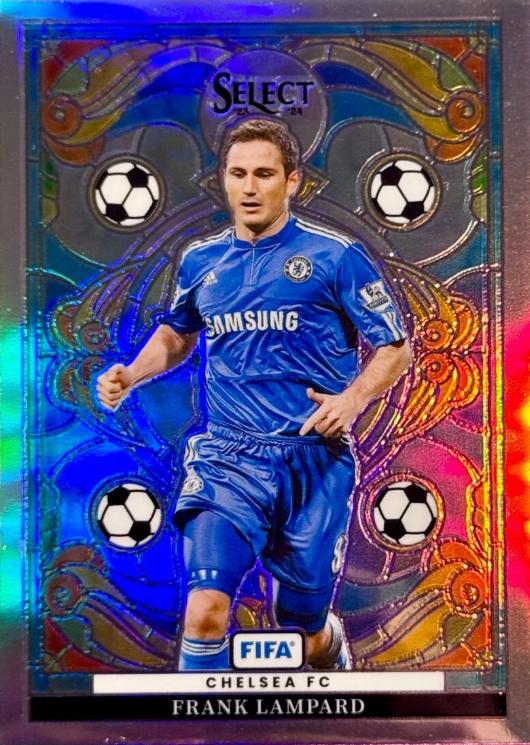 Frank Lampard #28 Soccer Cards 2023 Panini Select FIFA Stained Glass