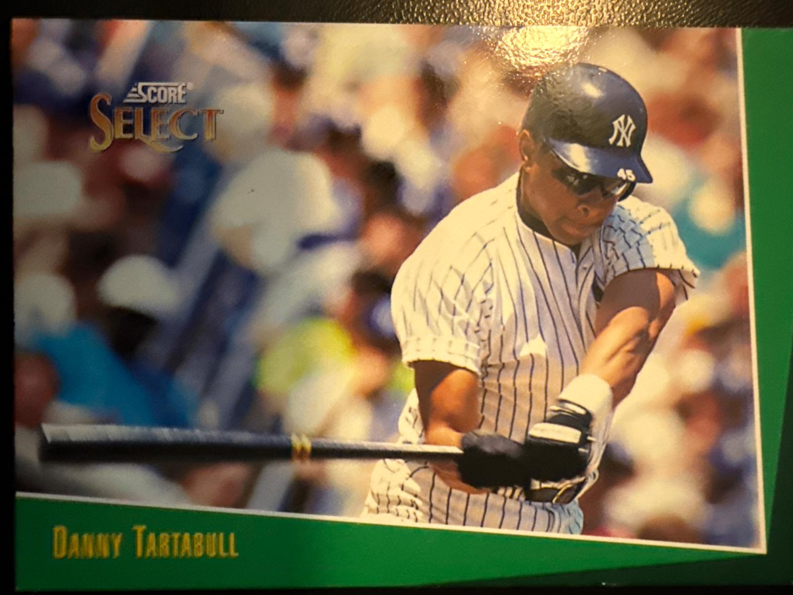 Danny Tartabull #12 Baseball Cards 1993 Score Select