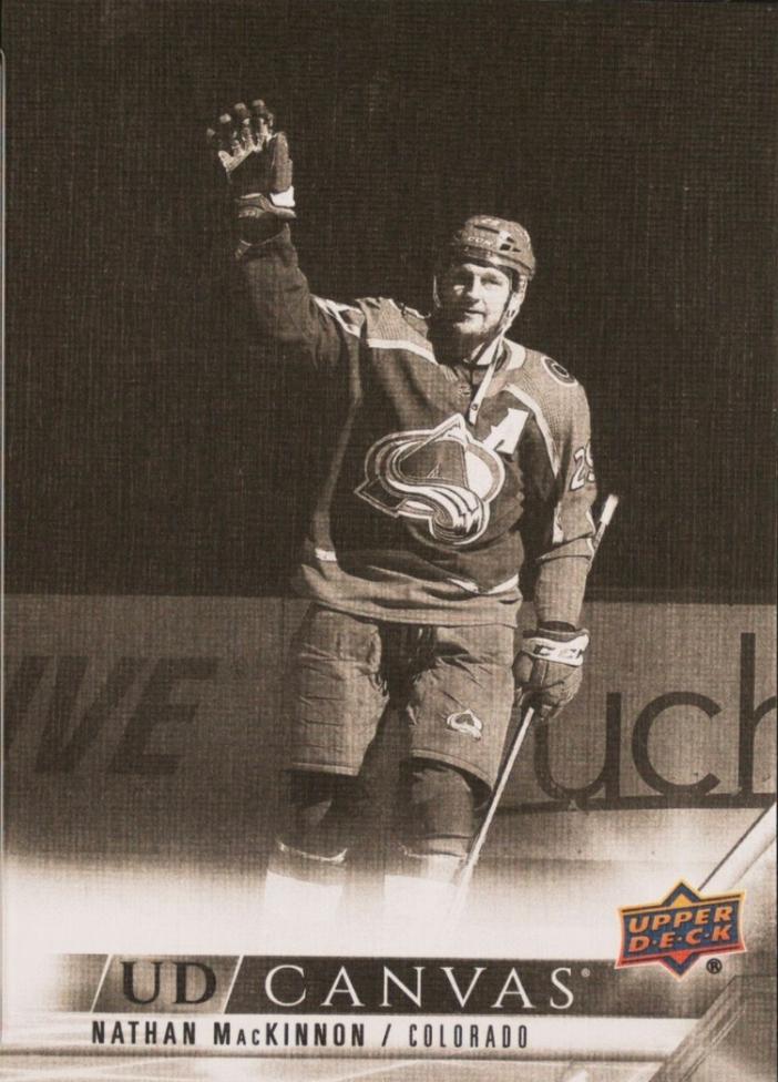 Nathan MacKinnon #C21 2022-23 Upper Deck Hockey UD Canvas