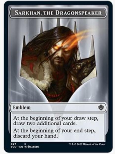 Sarkhan, The Dragonspeaker [Double-Sided] [Token] #27