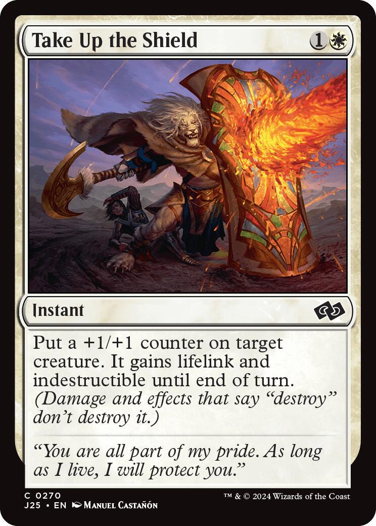 Take Up the Shield #270 Magic Foundations Jumpstart