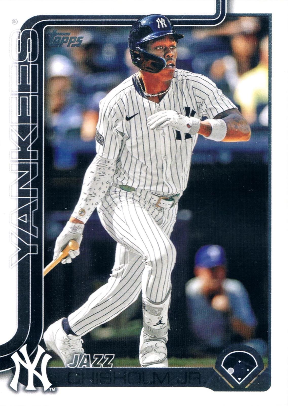 2025 Topps Jazz Chisholm Jr. #185 card