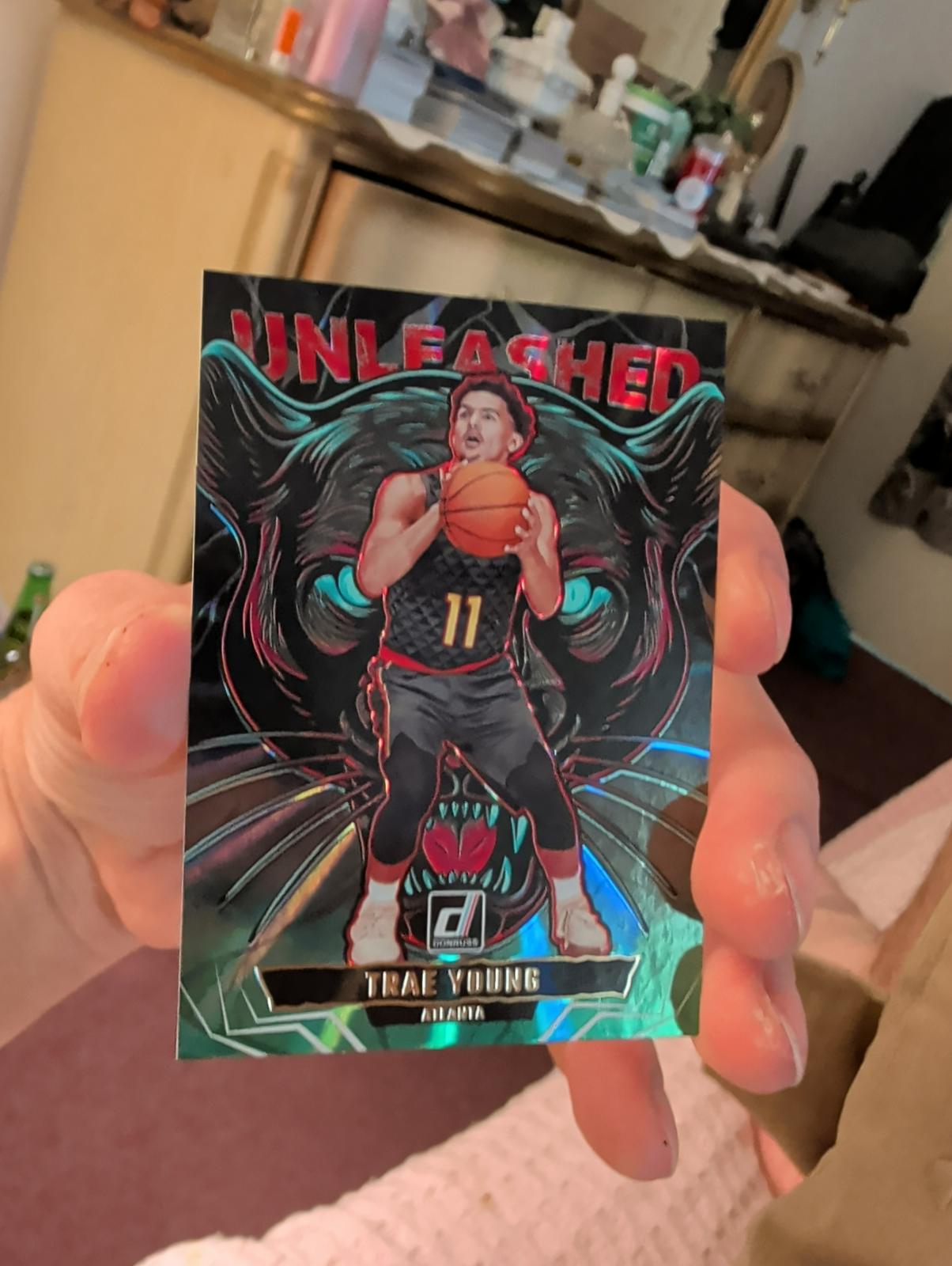 Trae Young #11 2025 Panini Donruss Unleashed Basketball