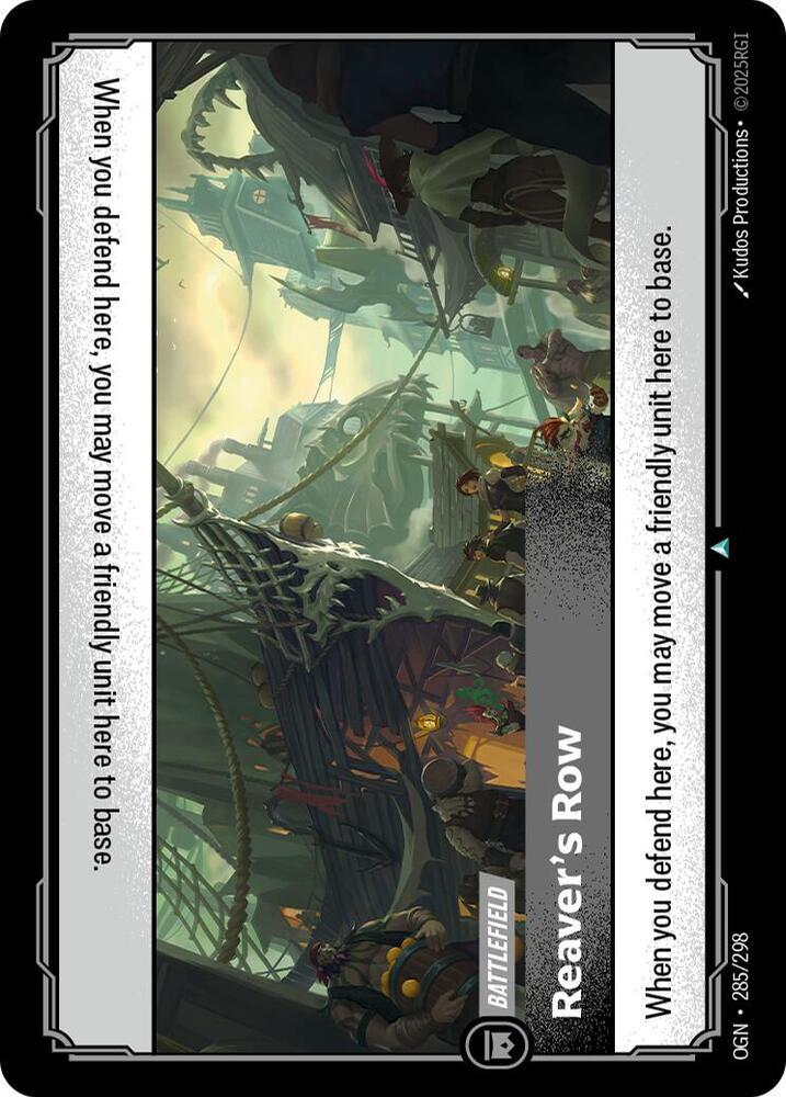 Reaver's Row front