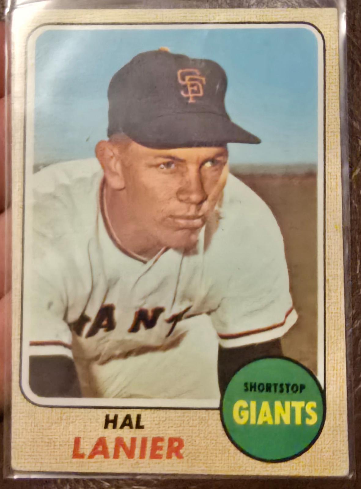Hal Lanier (1968 Topps)