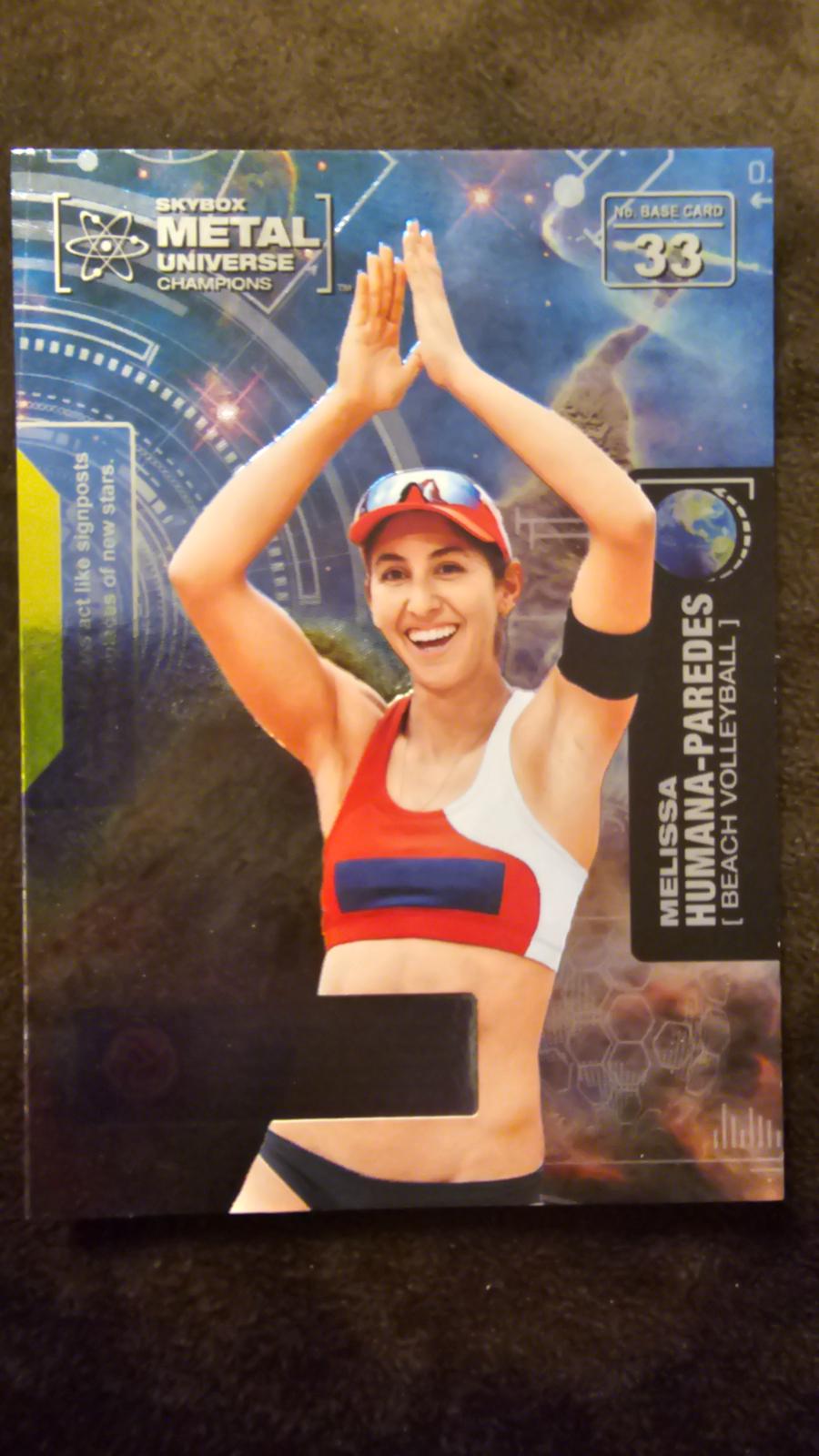 Melissa Humana-Paredes #33 2021 Skybox Metal Universe Champions Basketball