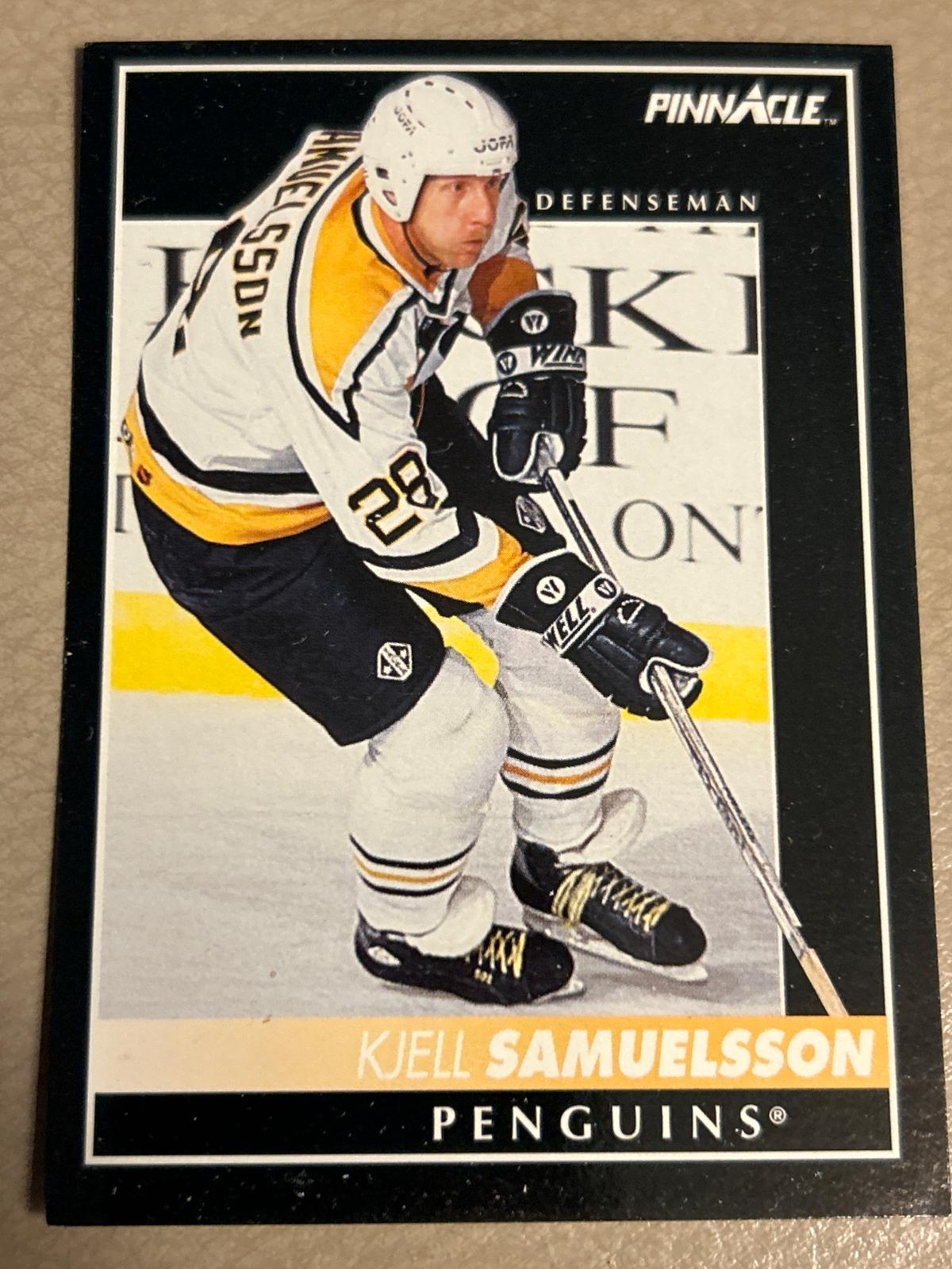 Kjell Samuelsson #306 1992-93 Pinnacle (US) Hockey