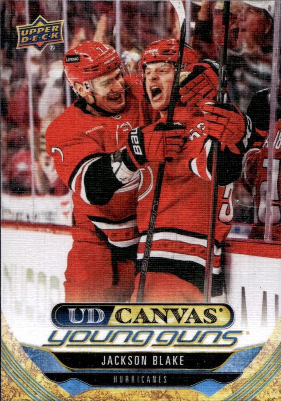 Jackson Blake #C215 Hockey Cards 2024 Upper Deck Canvas