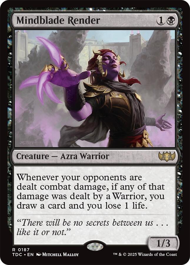 Mindblade Render (Magic Tarkir: Dragonstorm Commander)
