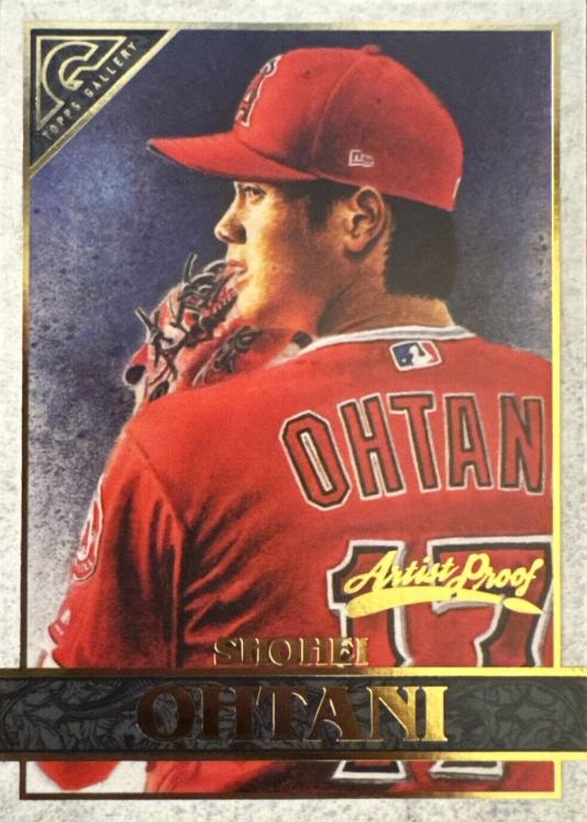 Shohei Ohtani #41 Baseball Cards 2020 Topps Gallery