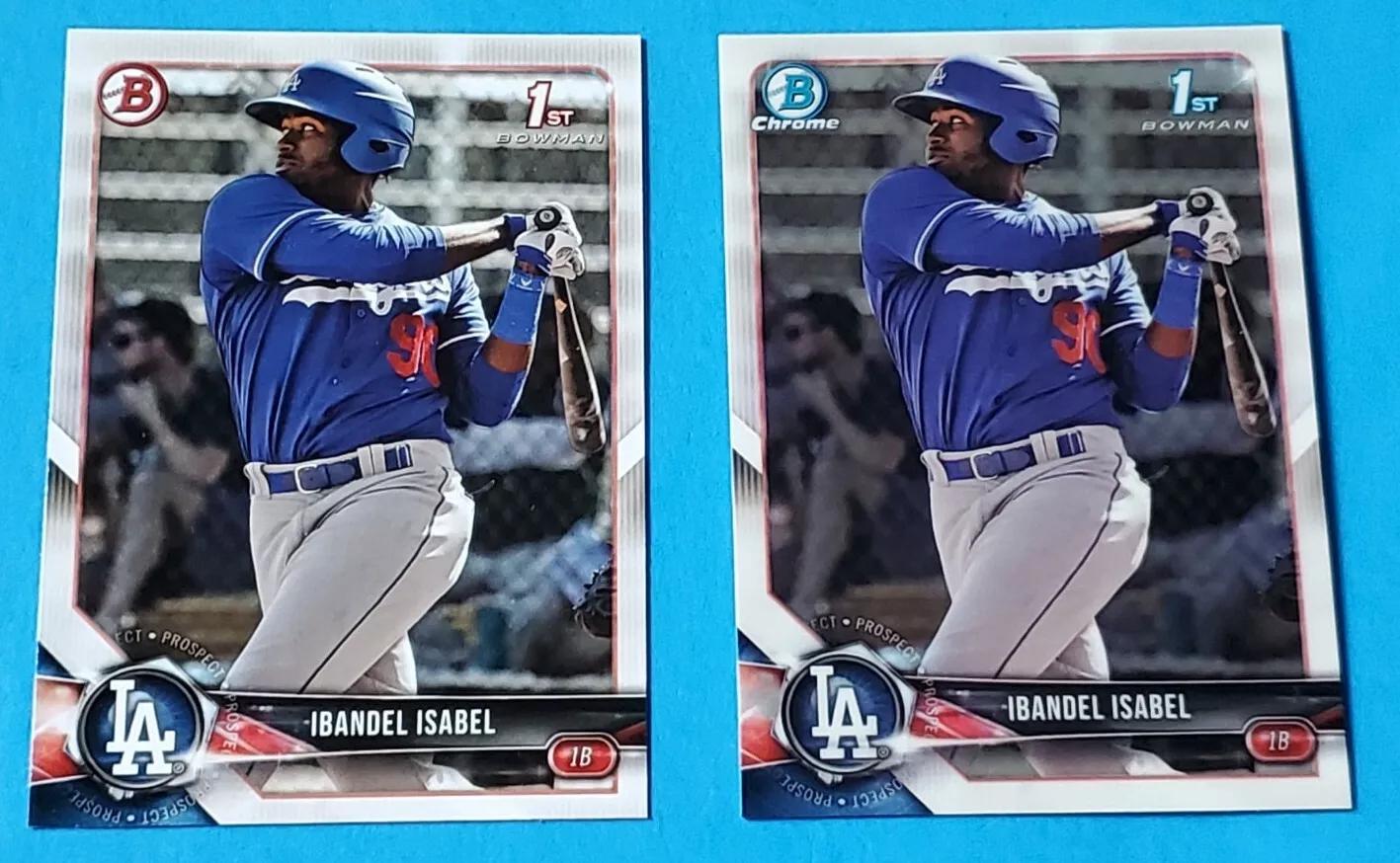 Ibandel Isabel #BP47 Baseball Cards 2018 Bowman Chrome