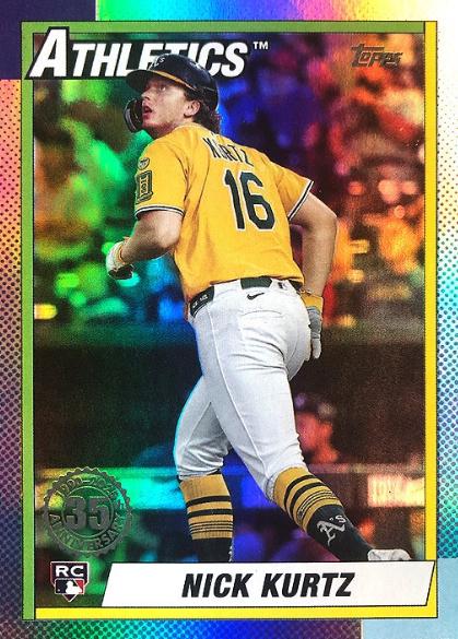 Nick Kurtz #U90-17 Prices [Rookie] | 2025 Topps Update 1990
