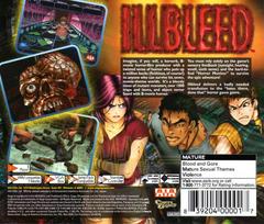 Back Cover | Illbleed Sega Dreamcast
