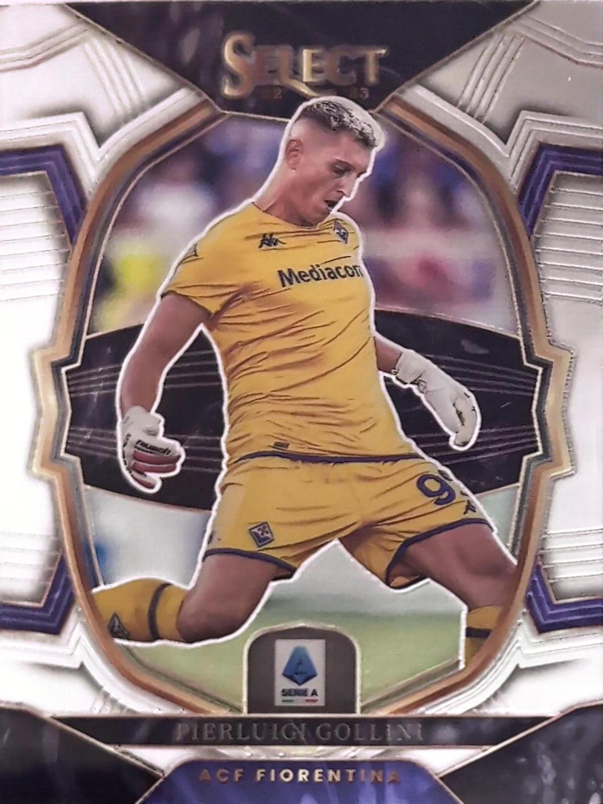 Pierluigi Gollini #10 Soccer Cards 2022 Panini Select Serie A