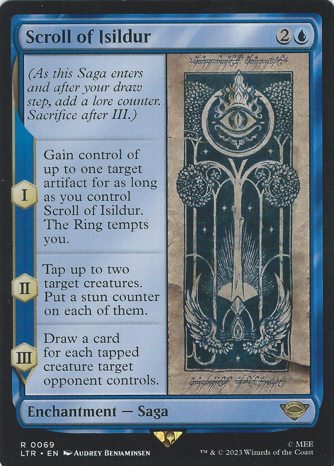 Scroll of Isildur #69 Magic Lord of the Rings