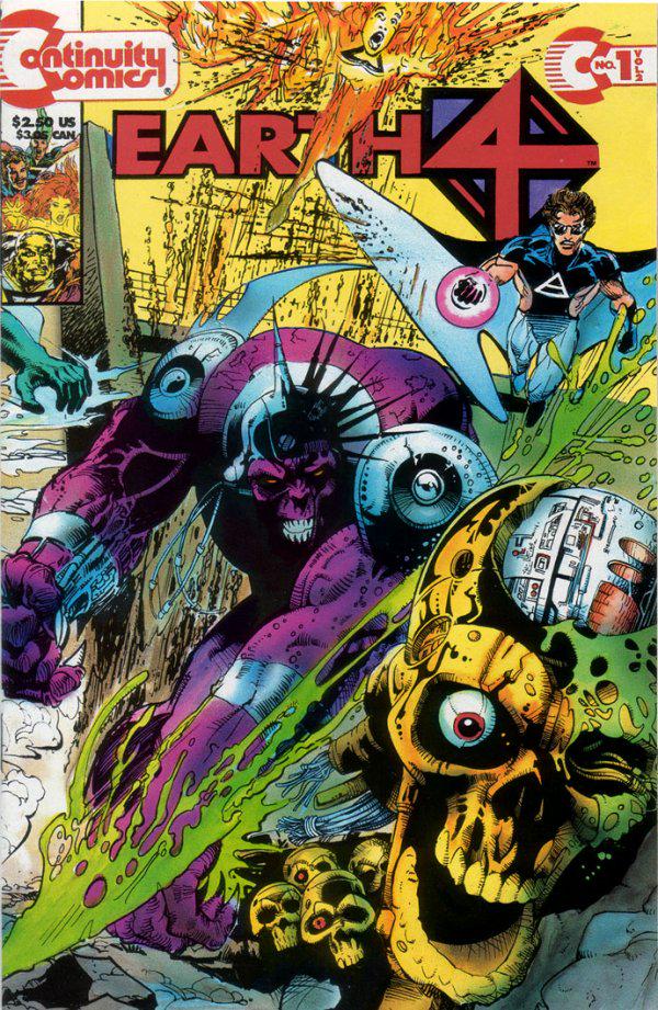Earth 4 #1 (1993) Comic Books Earth 4