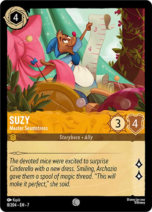Suzy - Master Seamstress #8 Lorcana Archazia's Island