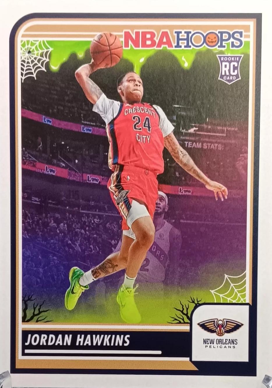Jordan Hawkins #125 Basketball Cards 2023 Panini Haunted Hoops