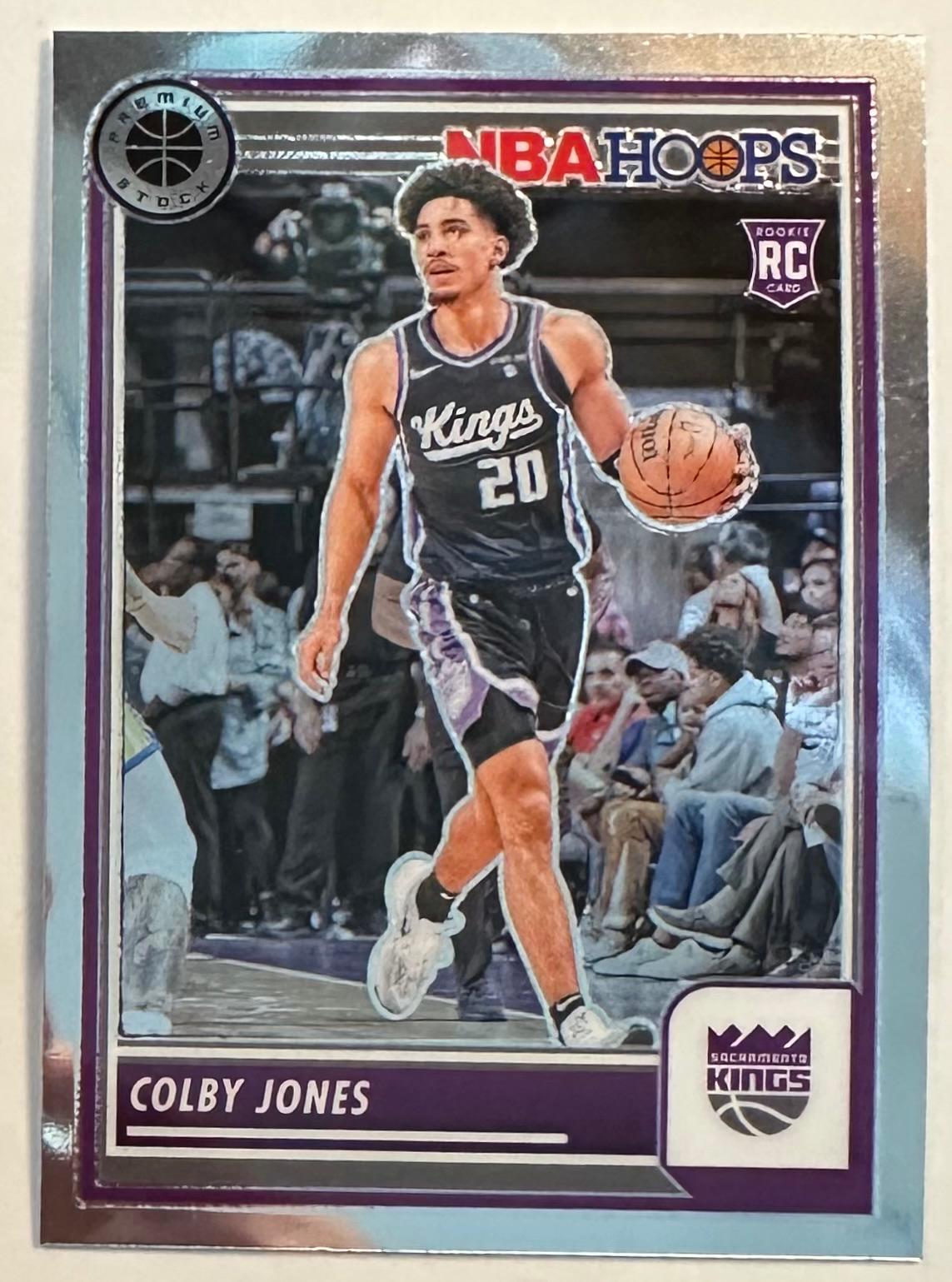 Colby Jones #49 Basketball Cards 2023 Panini Hoops Premium Stock