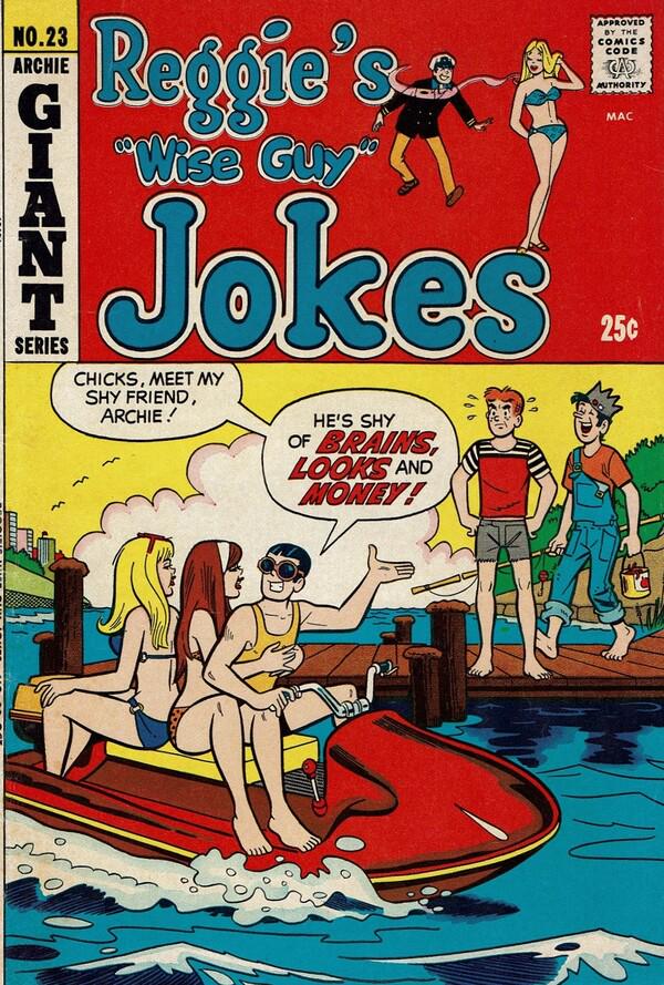 Reggie's Wise Guy Jokes #23 (1972) Comic Books Reggie's Wise Guy Jokes