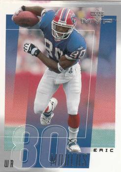 Eric Moulds #28 Football Cards 2001 Upper Deck MVP