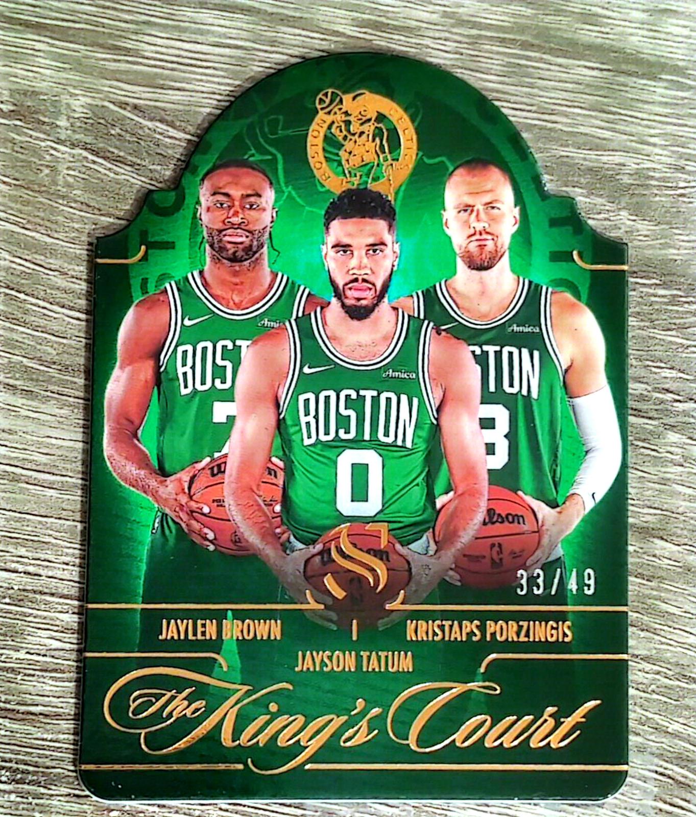 Jaylen Brown / Jayson Tatum / Kristaps Porzingis [Bronze] #1