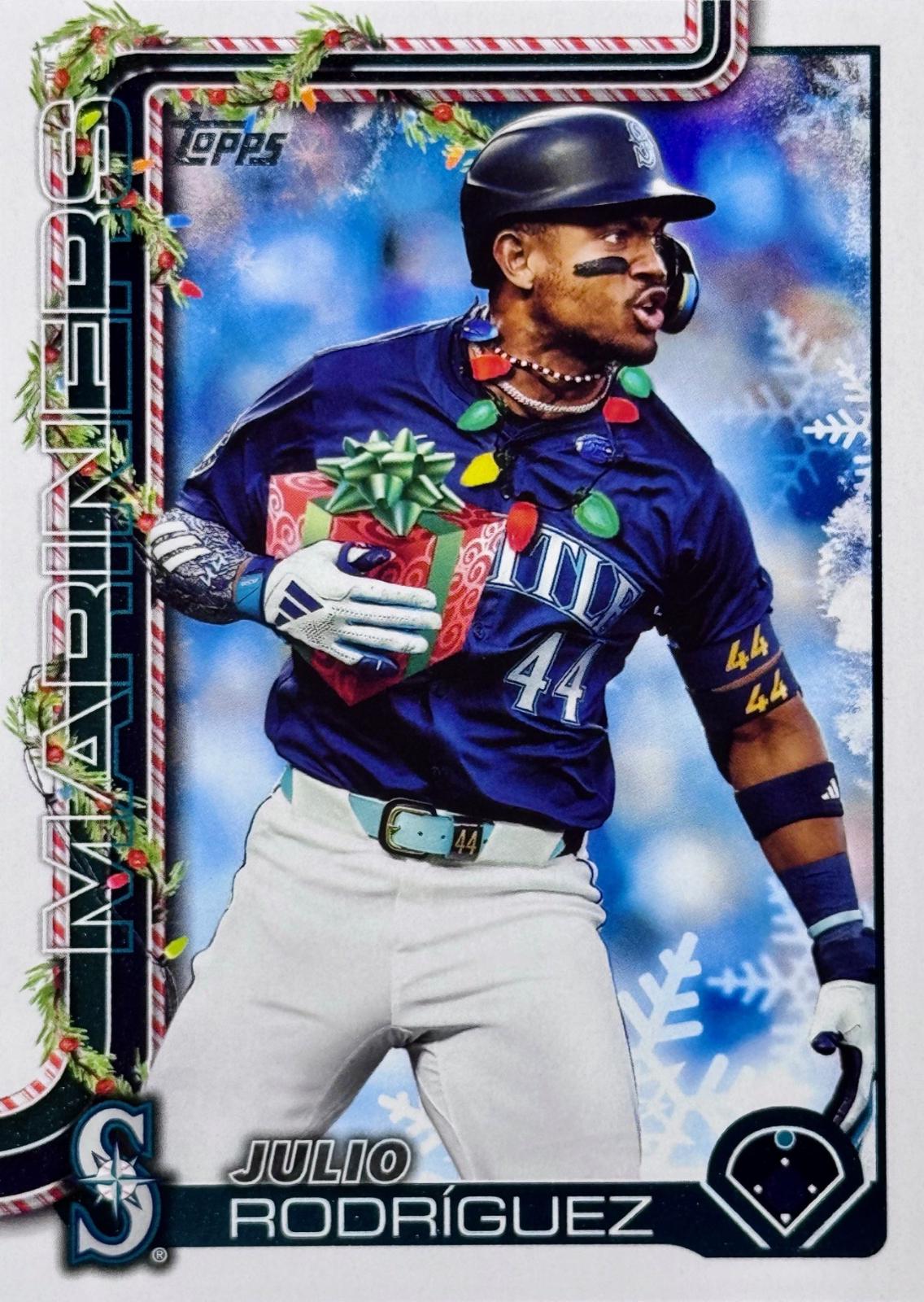 Julio Rodriguez [SP] #H186 Prices | 2025 Topps Holiday | Baseball