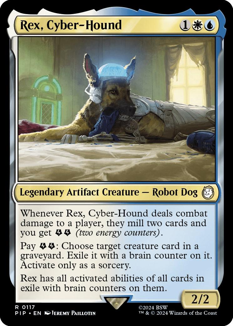 Rex, Cyber-Hound #117 Magic Fallout
