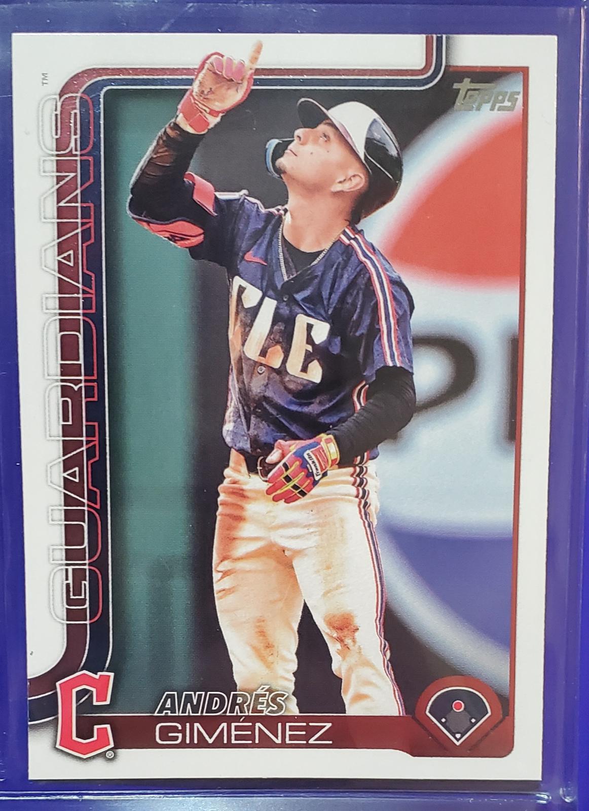 Andres Gimenez #270 Baseball Cards 2025 Topps