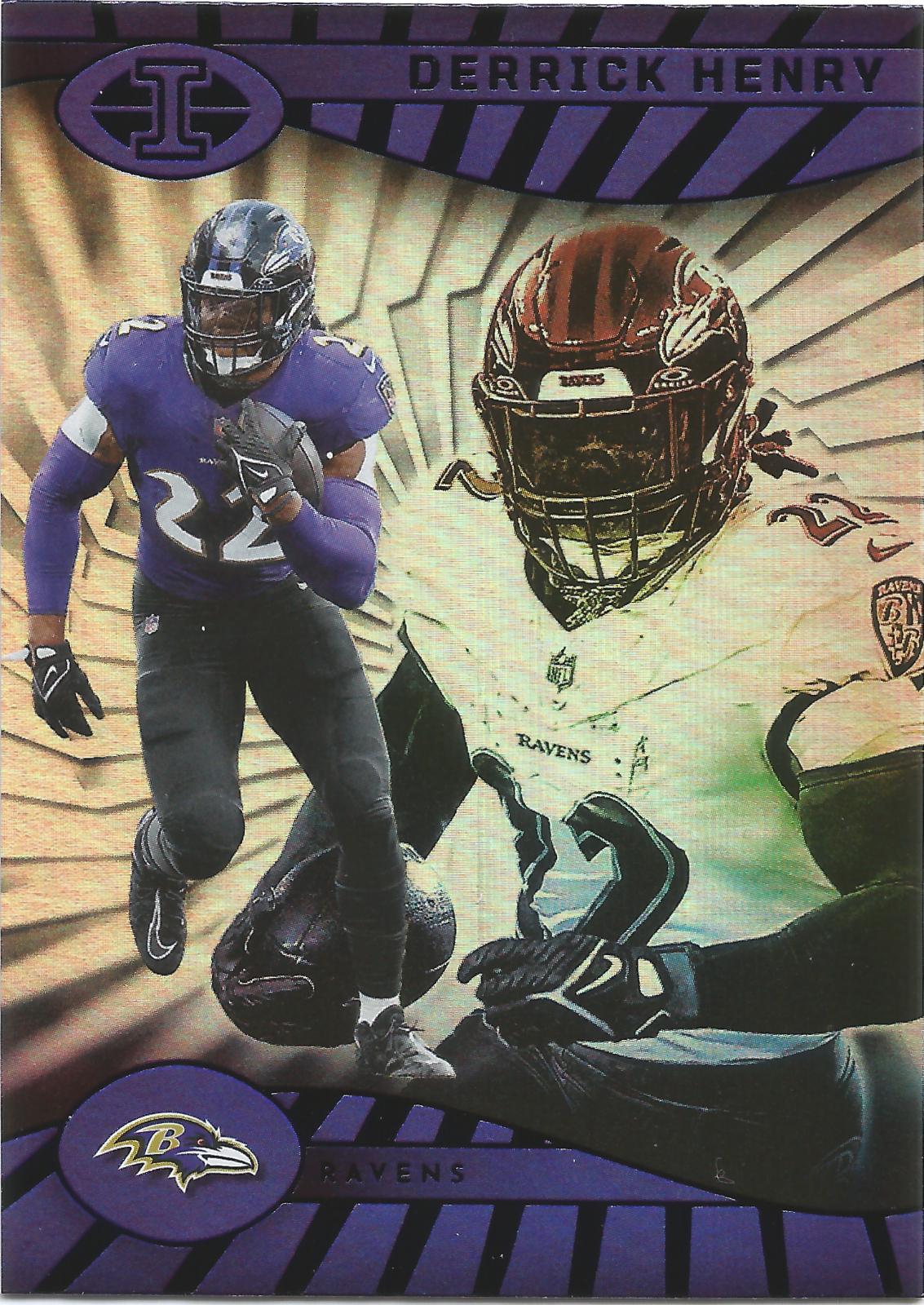 Derrick Henry #8 Football Cards 2024 Panini Illusions