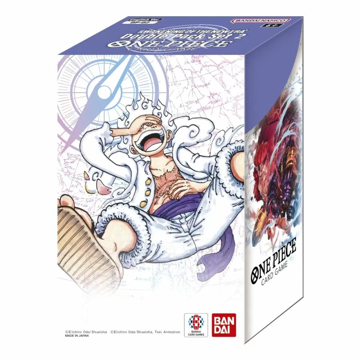 Double Pack DP-02 Display Box One Piece Japanese Awakening of the New Era