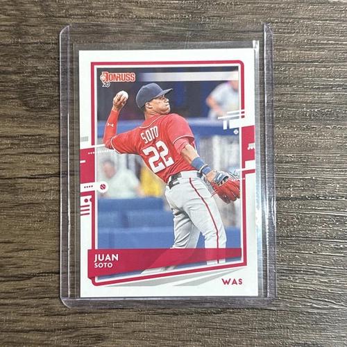 Juan Soto #162 2020 Panini Donruss Baseball
