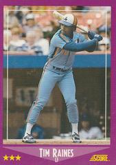 Tim Raines #3 Baseball Cards 1988 Score Prices