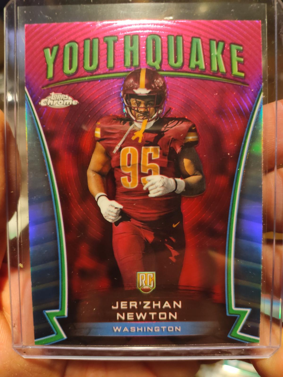 Jer'Zhan Newton [Pink Refractor] #Y-13