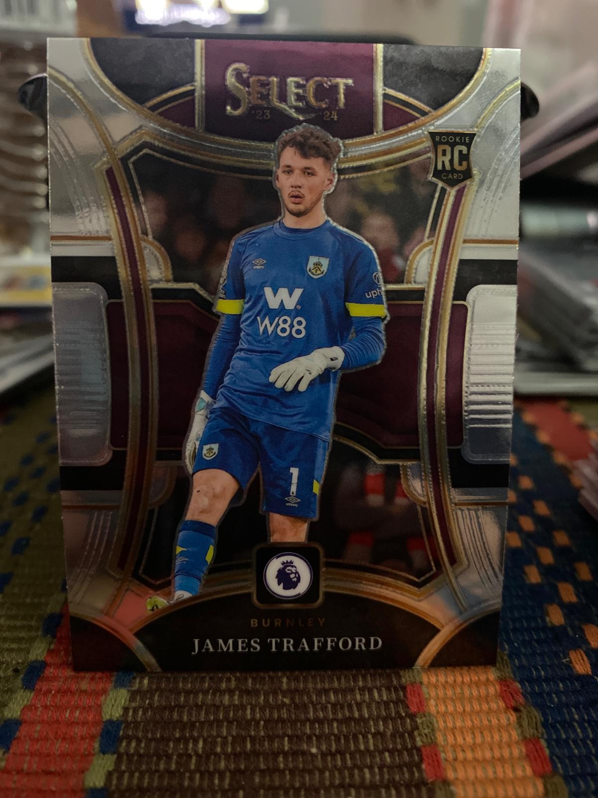 James Trafford #129 Soccer Cards 2023 Panini Select Premier League