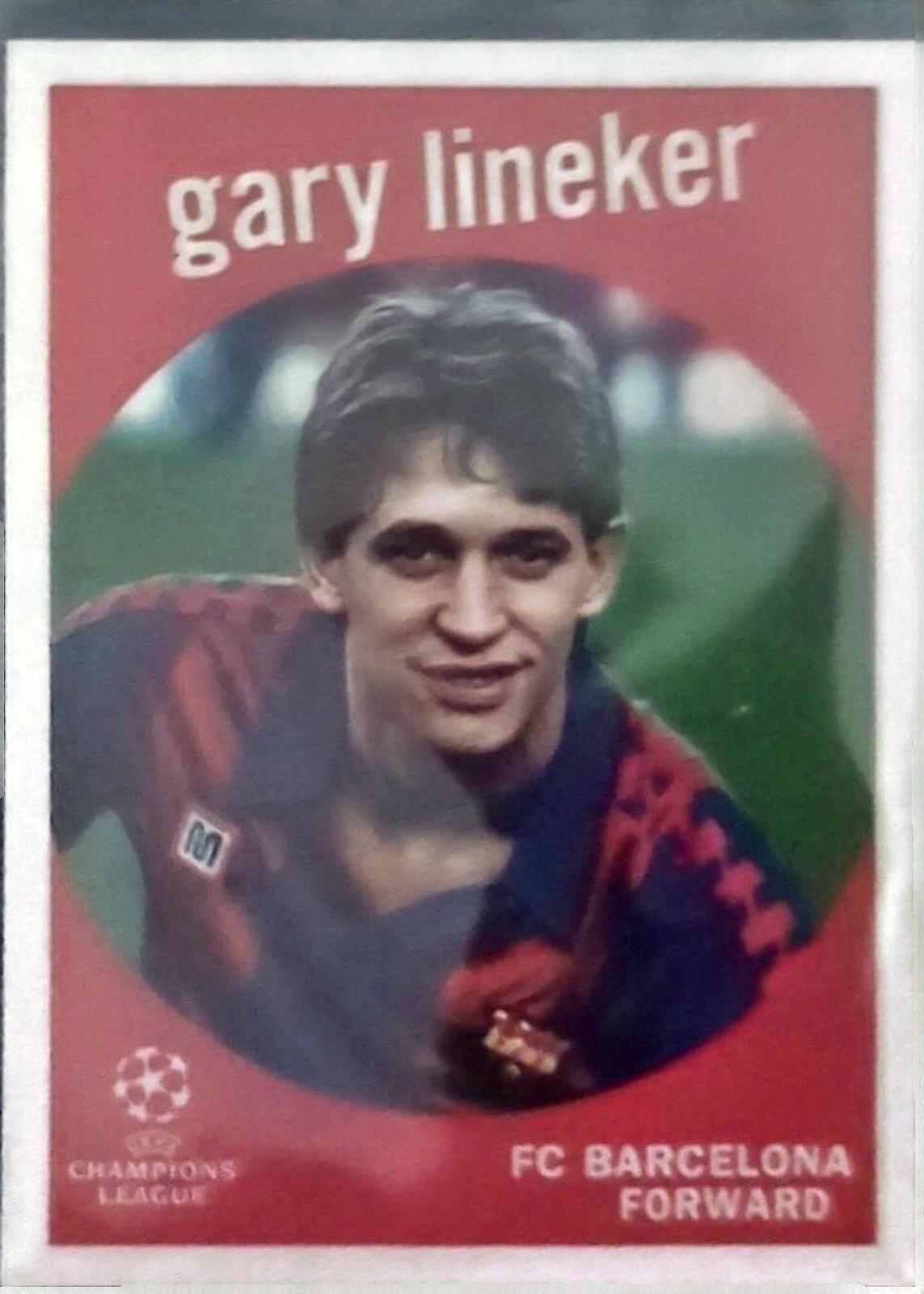 Gary Lineker #59-8 Soccer Cards 2022 Topps Chrome UEFA Club Competitions 1959