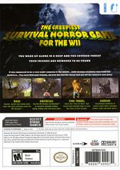 Back Cover | Escape From Bug Island Wii